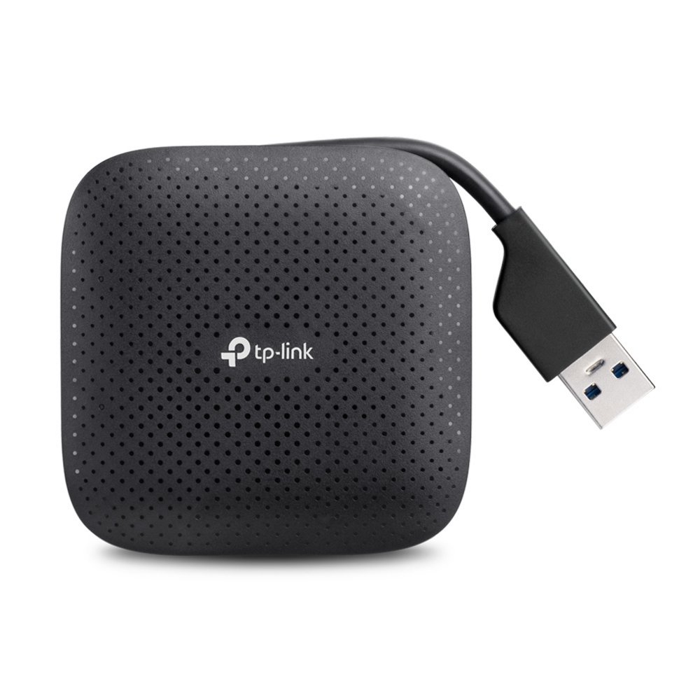 TP-LINK UH400 | USB 3.2 Gen 1 (3.1 Gen 1) Type-A Interface Hub | 5000 Mbit/s | Zwart