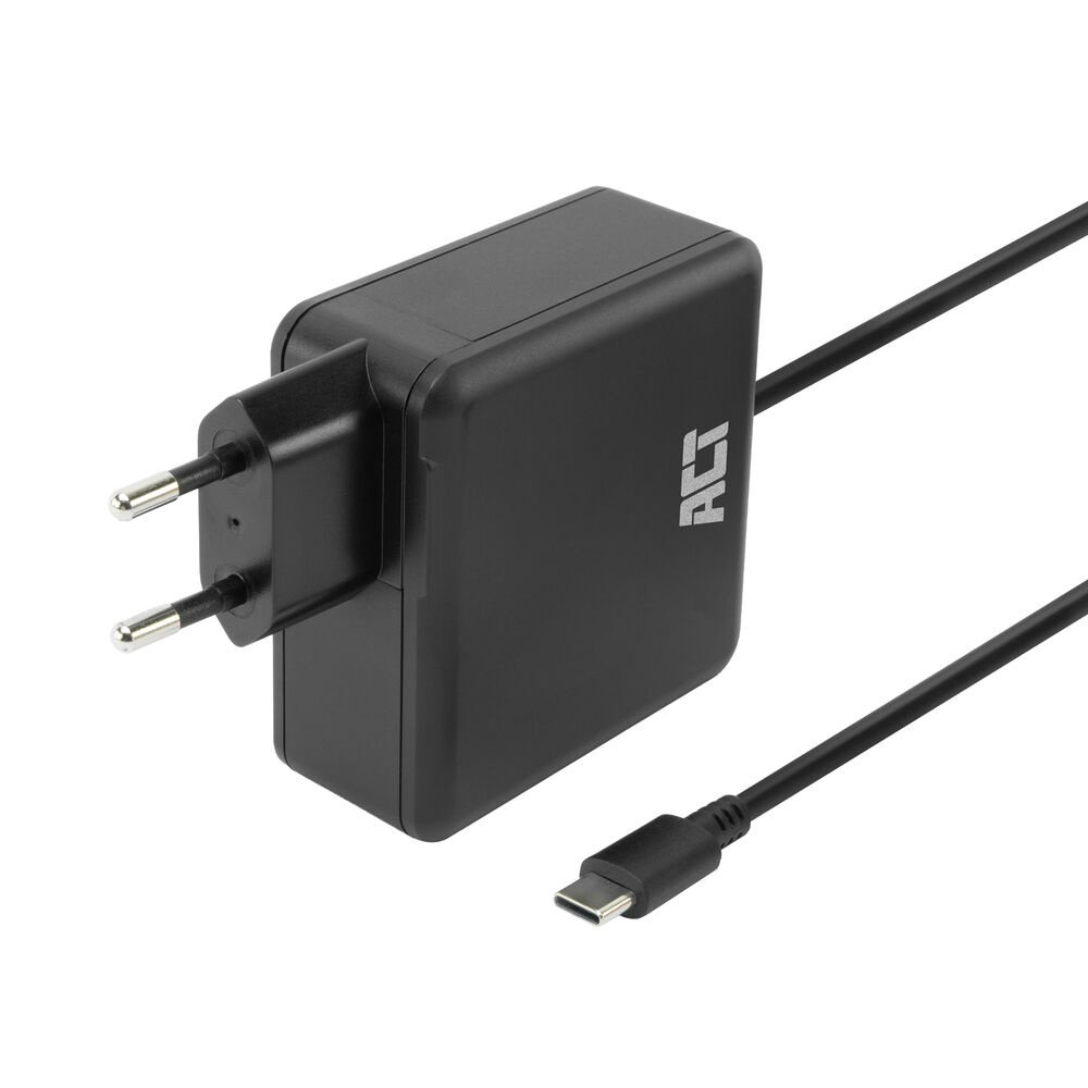 ACT AC2015 | 100W USB-C Laptoplader | Power Delivery | Vaste 2 Meter USB-C Kabel