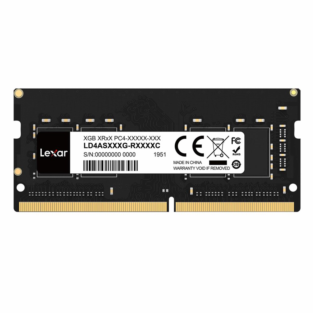 Lexar | 1x8GB DDR4 | 3200MHz | SO-DIMM | Geheugenmodule | CL22 | RAM