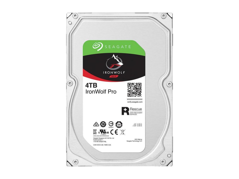 Seagate IronWolf Pro NAS HDD 3.5" | 4TB SATA III | 7200RPM