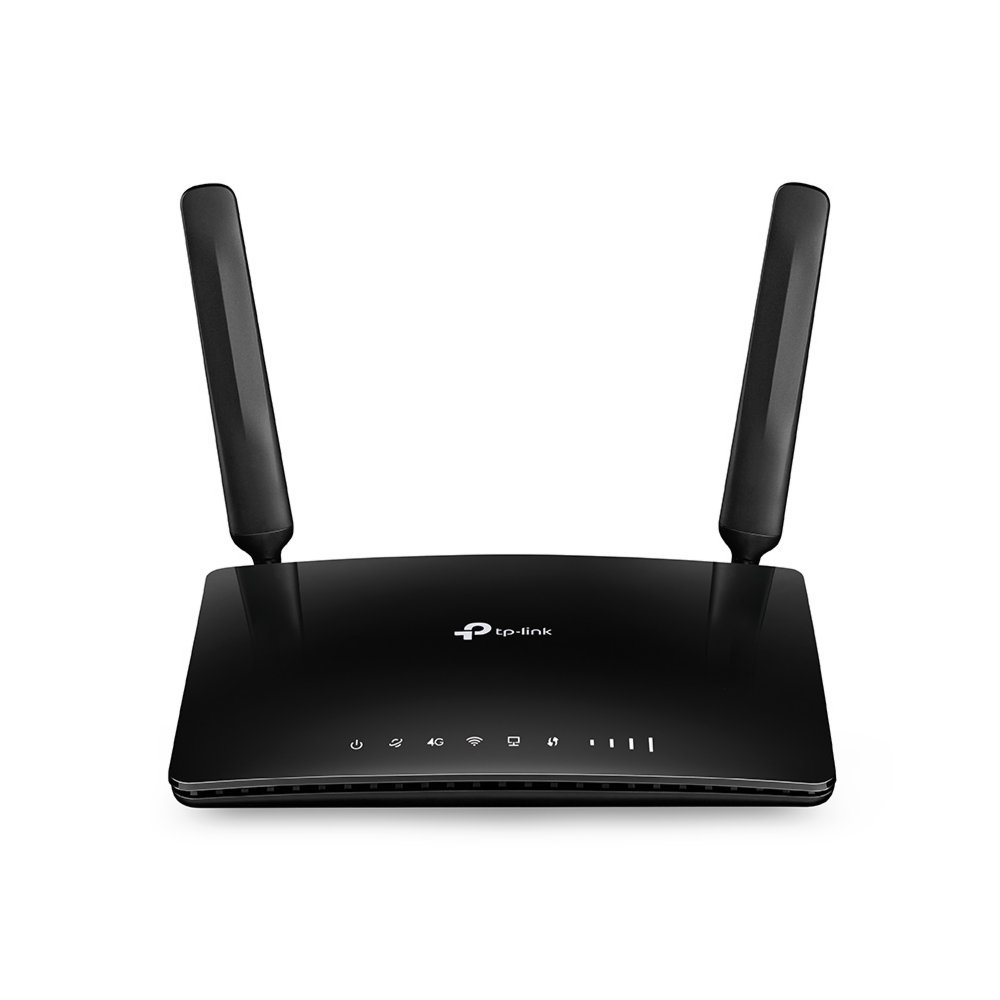 TP-Link Archer MR400 | Draadloze Dual-band Router (2.4 GHz / 5 GHz) | 4G LTE Modem | AC1200 (tot 300 + 867 Mbit/s) | Zwart