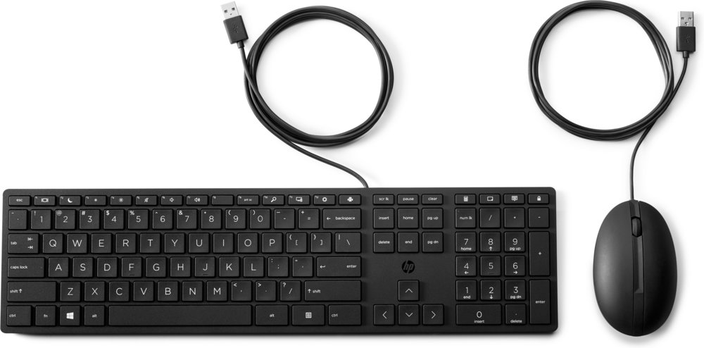 HP Wired Desktop 320MK | Bedrade Muis en Toetsenbordcombo | QWERTY