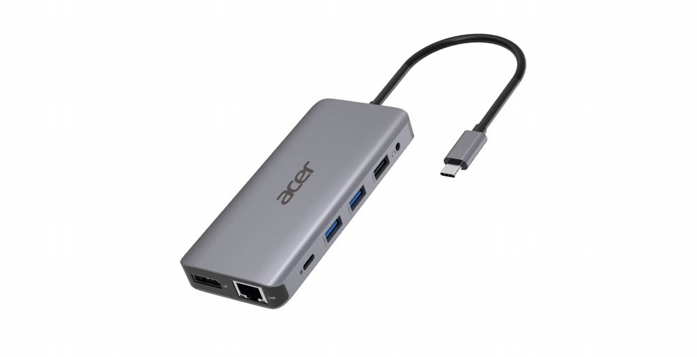 Acer 12-in-1 USB-C Docking Station | Dual HDMI | DisplayPort | Gigabit Ethernet | USB 3.2 Gen 1