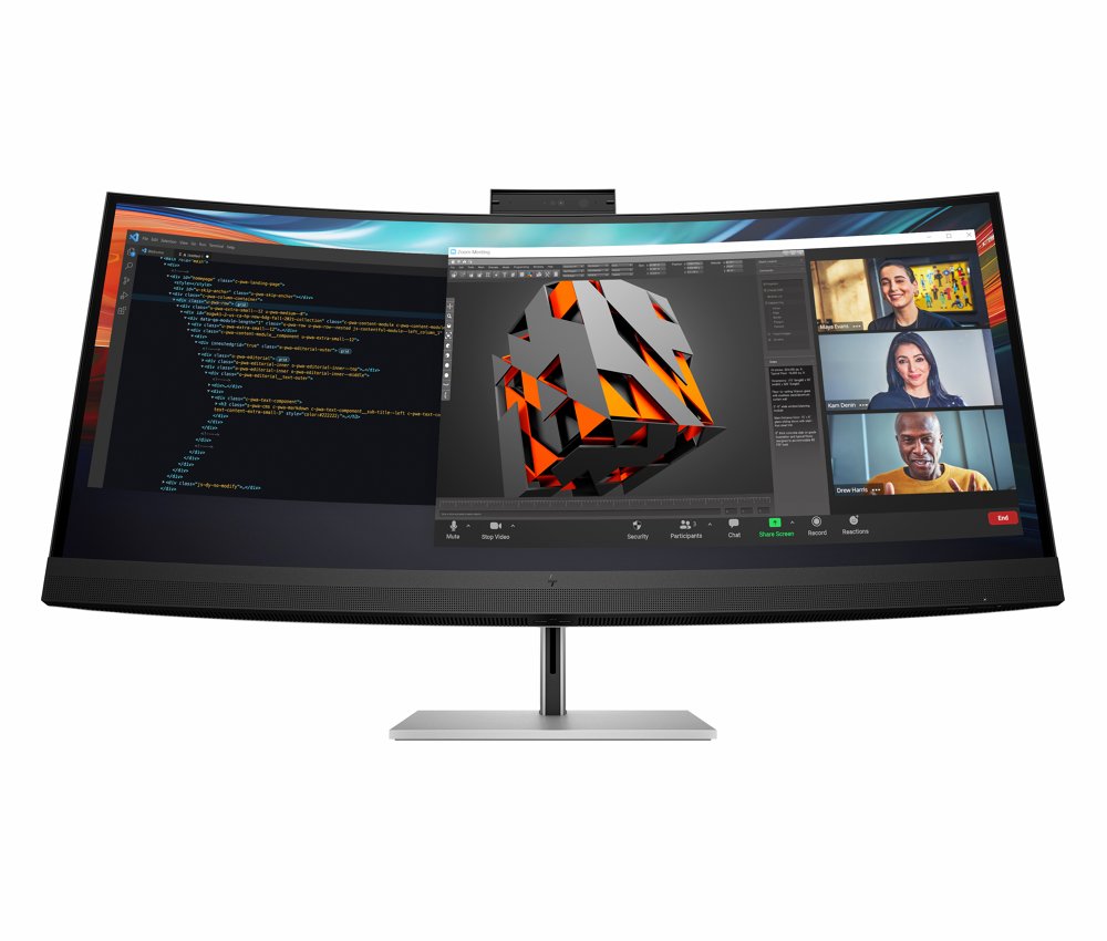 HP Series 7 Pro 740pm | 39.7" 5K2K IPS Curved | Thunderbolt 4 | Conferencing Monitor | WUHD