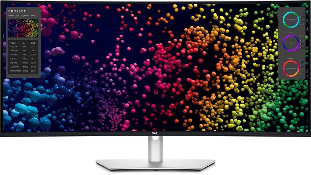 Dell UltraSharp U4025QW | 40″ 5K (5120 x 2160) IPS Black | Thunderbolt 4 Hub | Curved Monitor | 120Hz