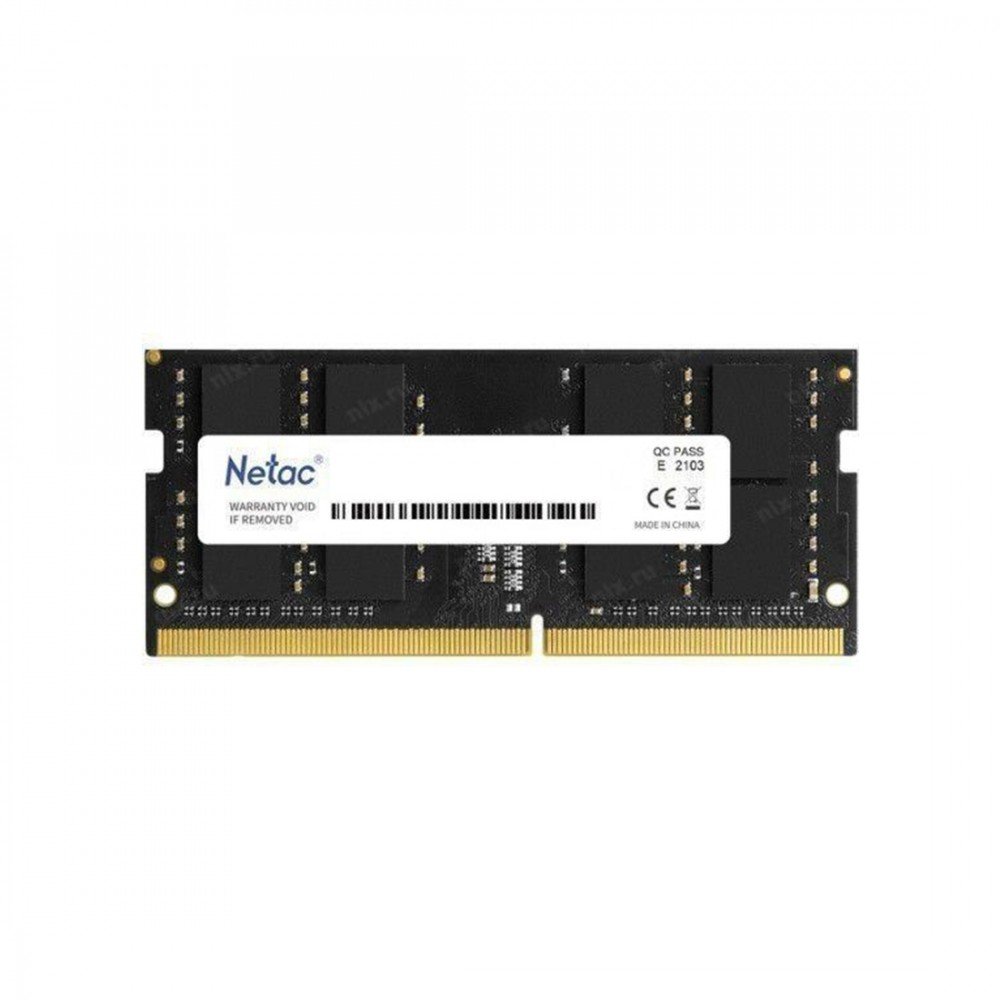 Netac | 1x16GB DDR5 | 4800MHz | SODIMM | CL40 | Geheugenmodule | RAM