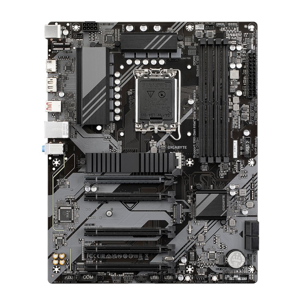 Gigabyte B760 DS3H | Socket LGA 1700 | Intel B760 | 4xDDR5 | ATX | Moederbord
