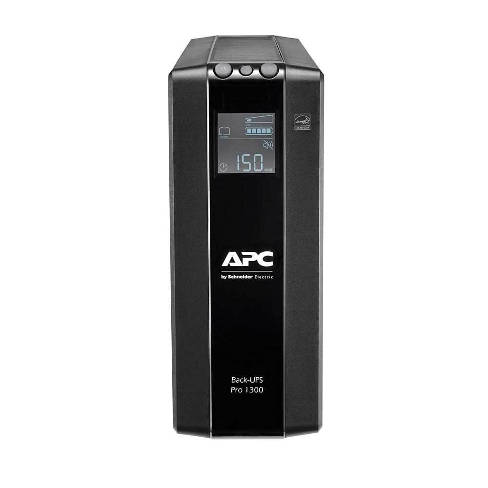APC Back-UPS Pro BR1300MI | UPS Noodstroomvoeding | 1300VA / 780W | 8x IEC C13 | AVR | LCD Display