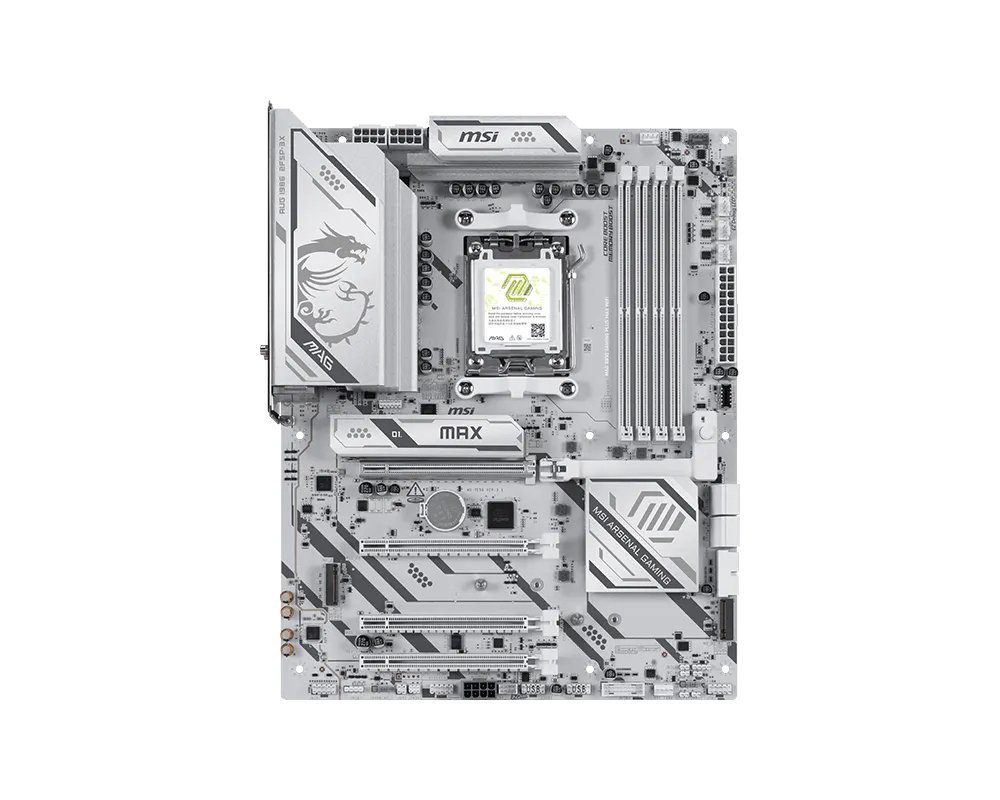MSI MAG B850 GAMING PLUS MAX WIFI | AMD B850 | AM5 | DDR5 | Wi-Fi 7 | ATX Moederbord
