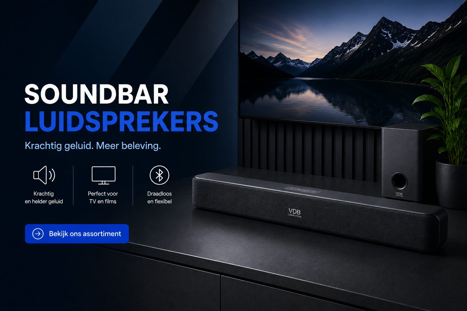 Soundbar luidsprekers