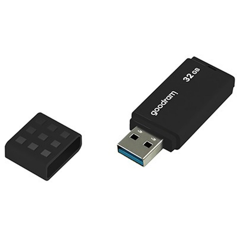 Goodram UME3 | 32GB USB-A 3.2 Flash Drive | tot 60 MB/s lezen | tot 20 MB/s schrijven | Zwart