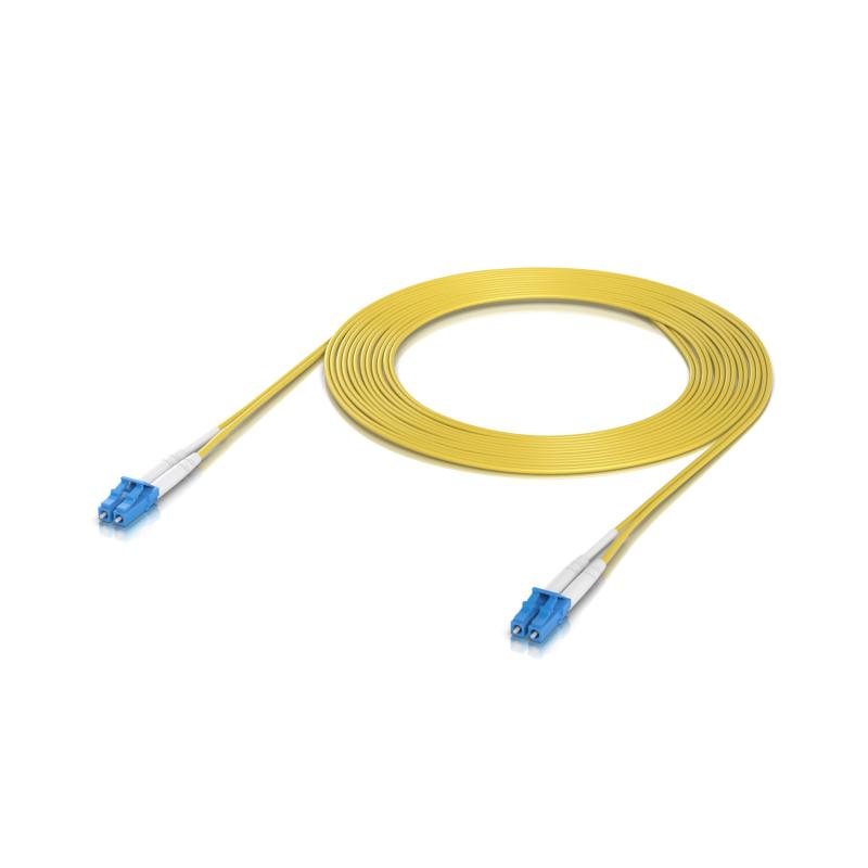 OS2 Duplex LC UPC Fiber Patch Cable, 3m