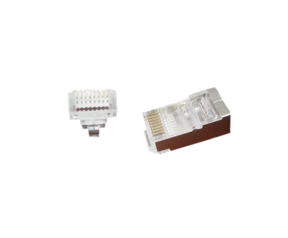 Gembird kabel-connector | RJ-45 | Bruin | Zilver | Transparant | LC-PTF-01/100