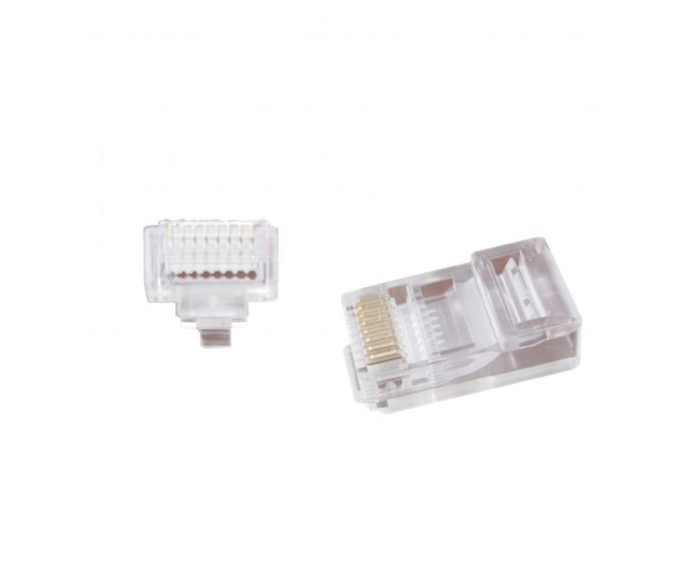 Gembird kabel-connector | 8P8C | RJ45 | Transparant | LC-PTU-01/100