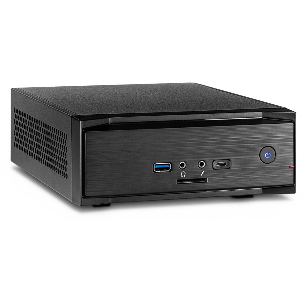 Inter-Tech MW-01 II | Mini Tower Case | Zwart | ITX