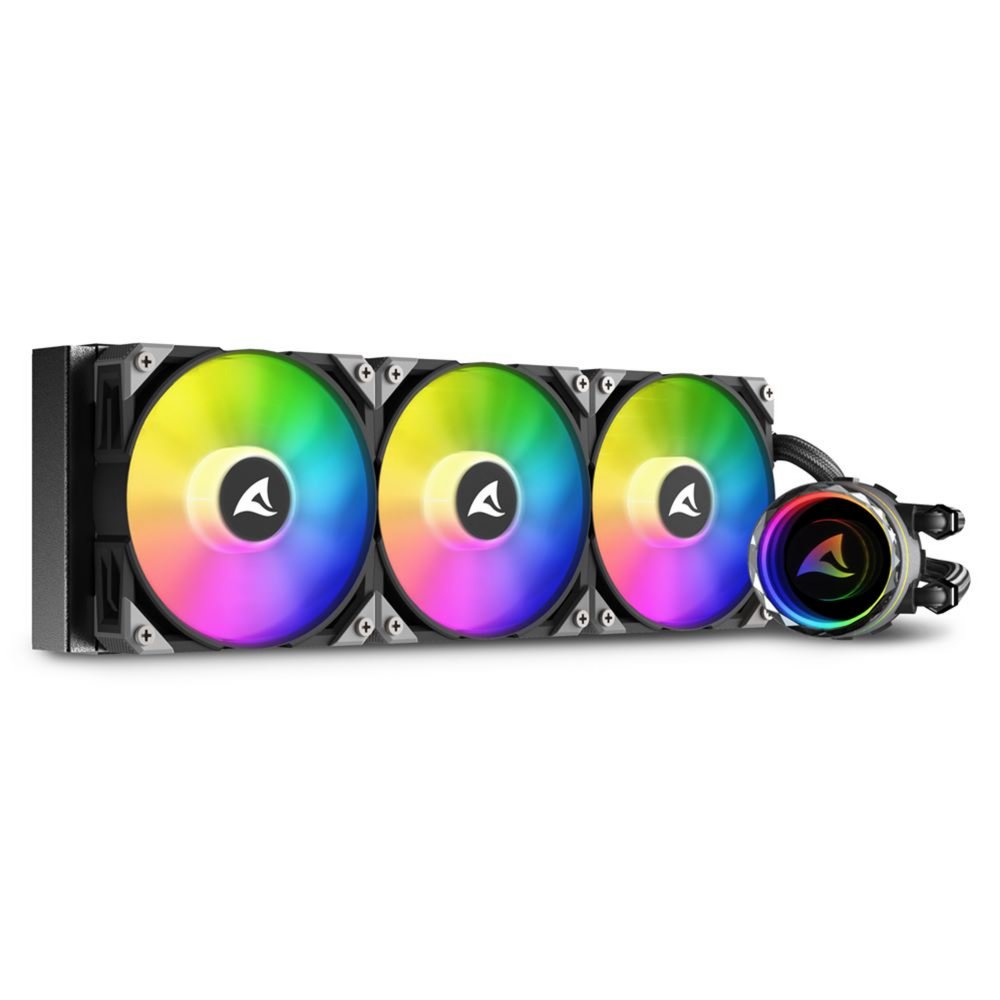 Sharkoon S90 RGB | 120mm All-in-One CPU Waterkoeler | Zwart