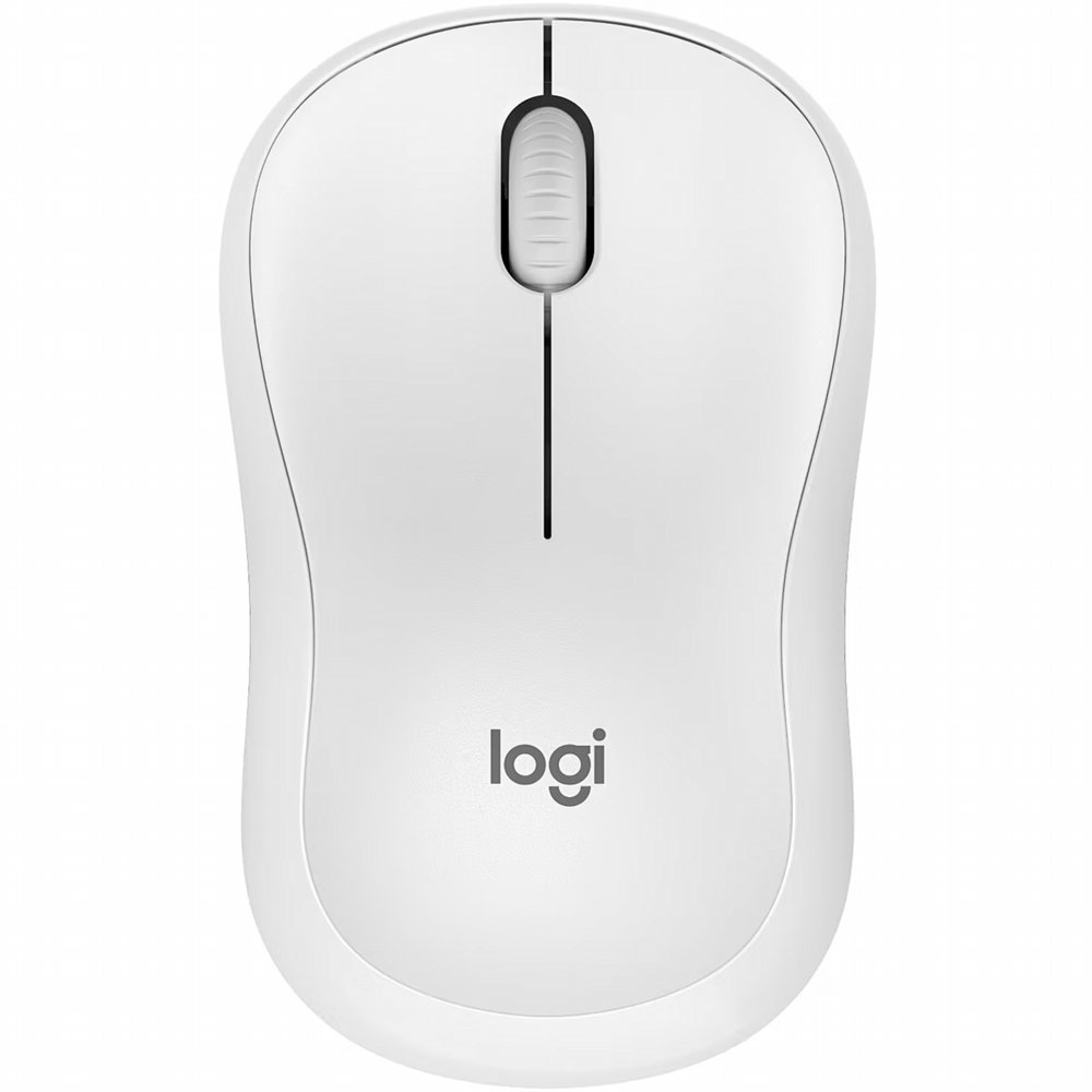 Logitech M240 | Draadloze Bluetooth Muis | Ambidextrous | Compact Reisformaat | Wit