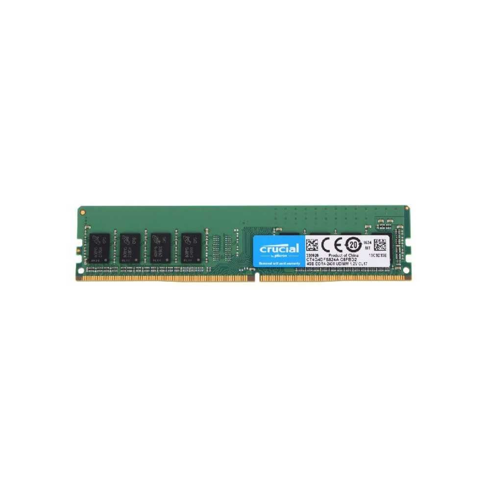 Crucial | 1x4GB DDR4 | 2400MHz | DIMM | CL17 | Geheugenmodule | RAM
