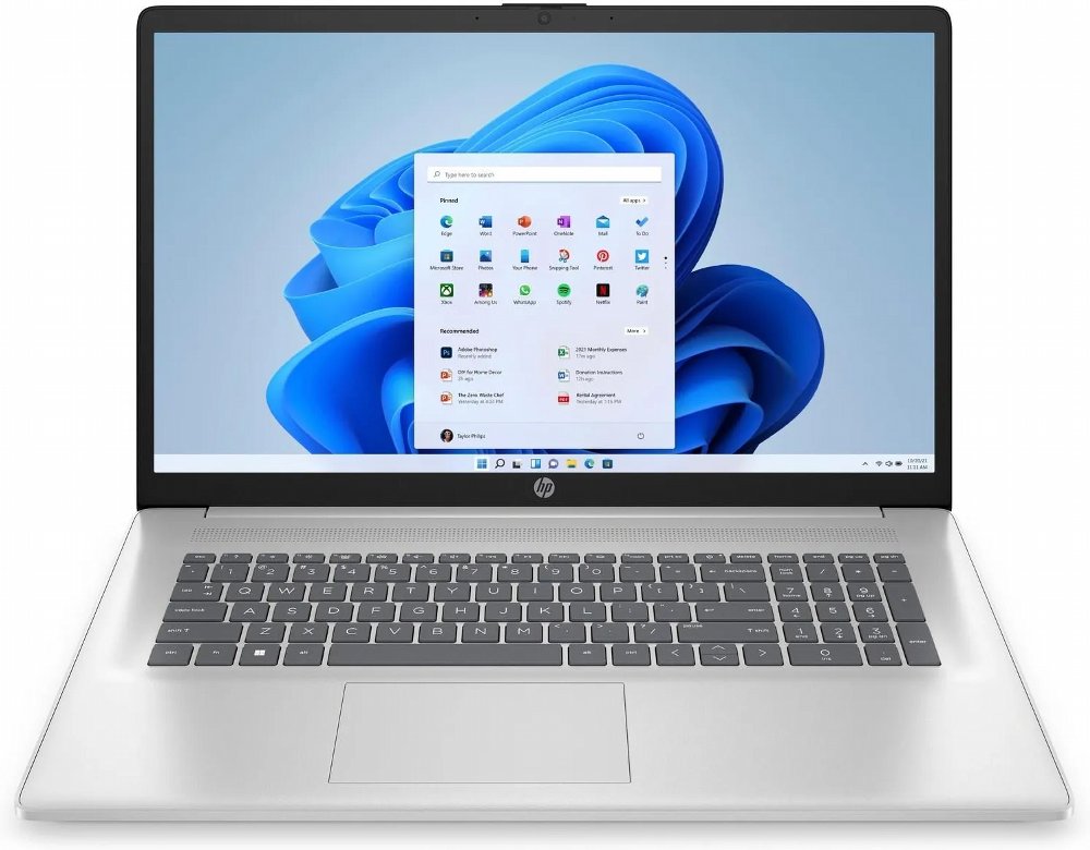 HP 17-cp2333nw | 17.3'' Full HD IPS | AMD Ryzen 5 7520U | 8GB DDR5 | 512GB SSD | W11 Home | Zilver