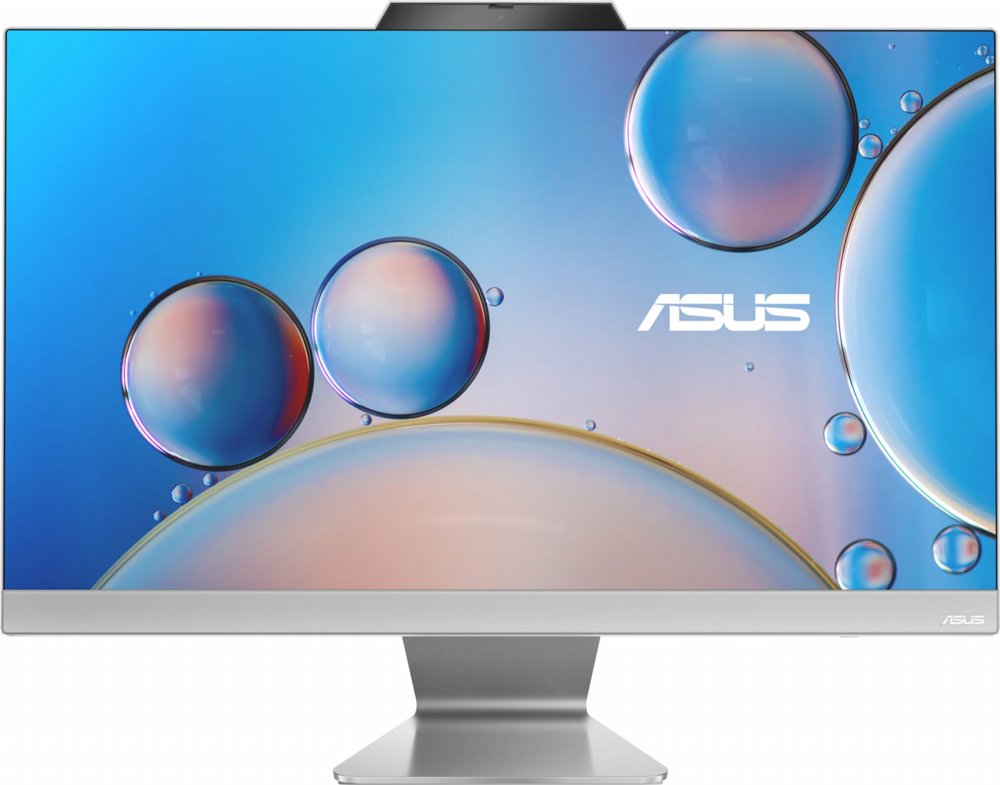 ASUS All-in-One M3402WFAK | 23.8'' Full HD IPS | AMD Ryzen 5 7520U | 8GB DDR5 | 512GB SSD | W11 Pro Education | Inclusief Toetsenbord en Muis | Zilver