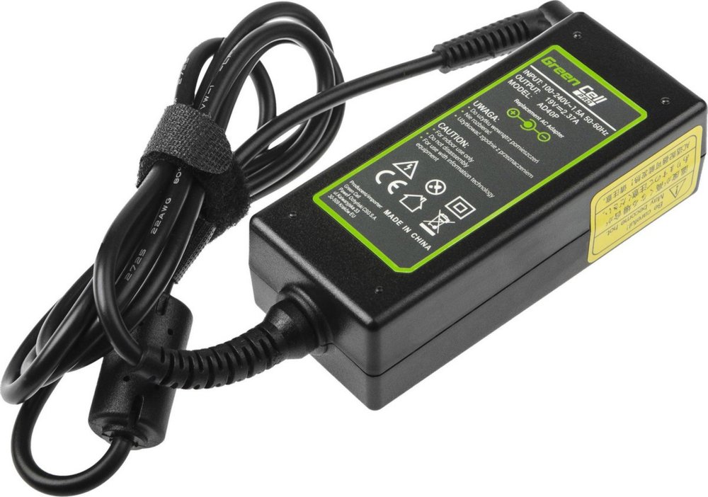 Green Cell AD40P | Asus Notebook Lader | 45 Watt | 1.2 Meter