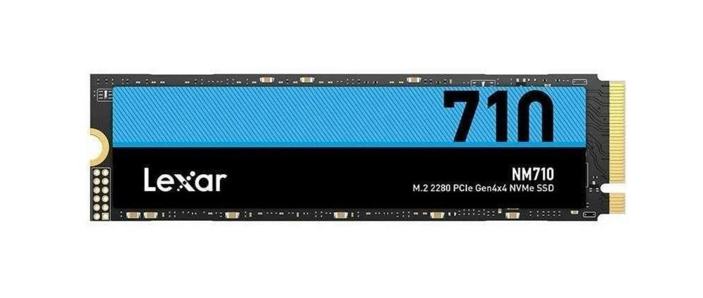 Lexar NM710 | 2TB NVMe SSD | M.2 Gen4 | 4.850MB/s Lezen | 4.500MB/s Schrijven