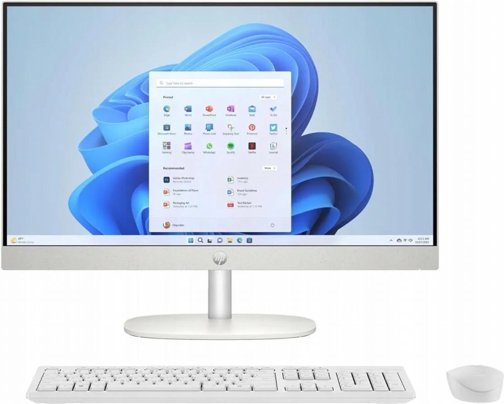HP All-in-One 24-cr0224nw | 23.8" Full HD IPS | Intel Core i5-1335U | 16GB DDR4 | 512GB SSD | W11 Pro