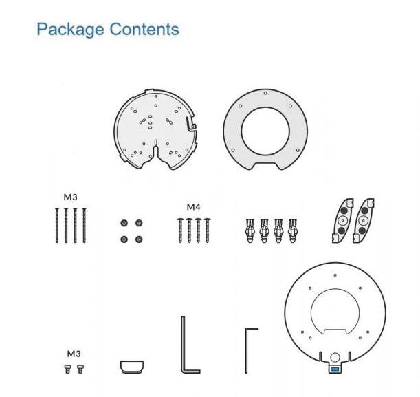 Montageset - U6-PRO/U6-LR/U6-Enterprise/U7-Pro