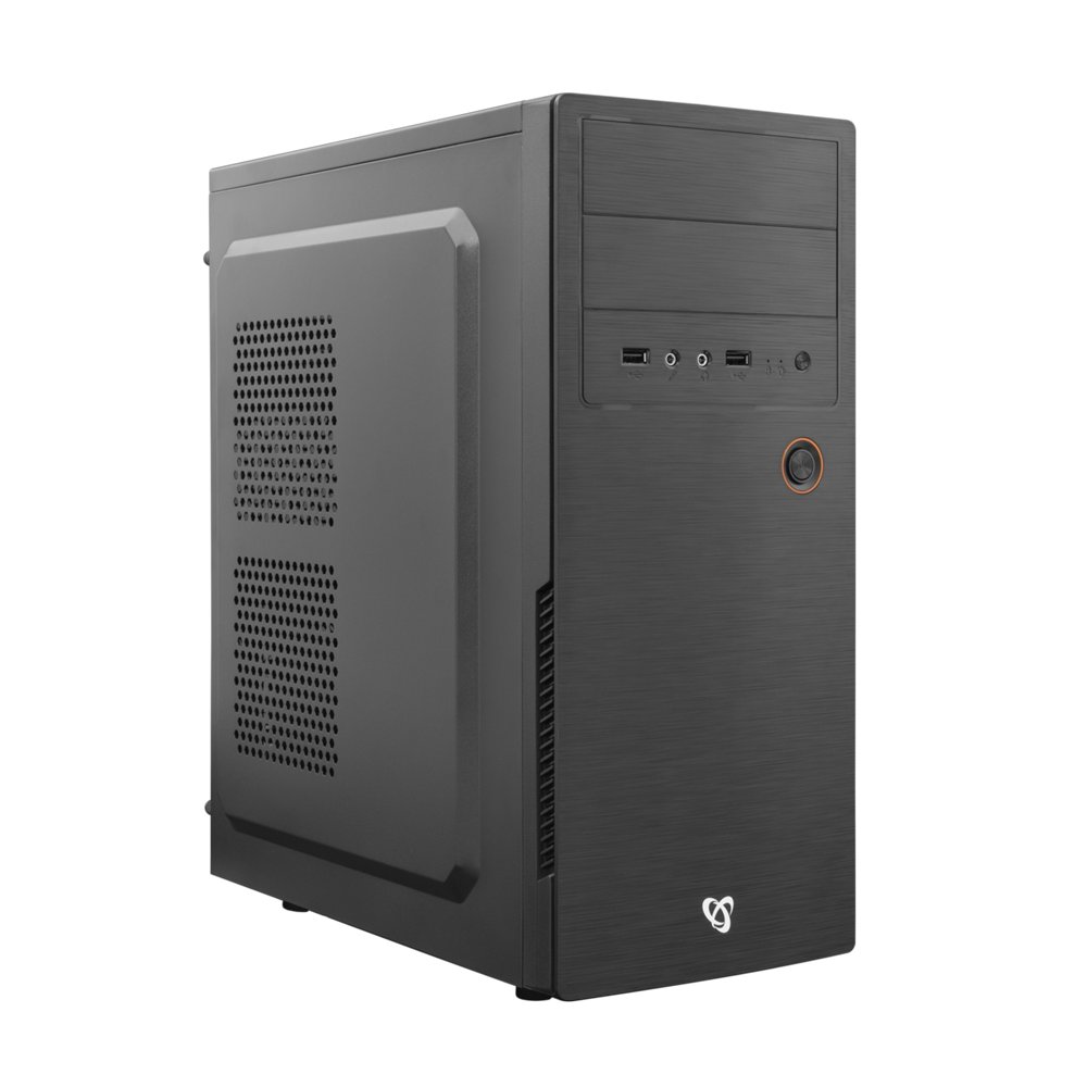 SBOX PCC-180 | Midi Tower Case | Zwart | Geen PSU