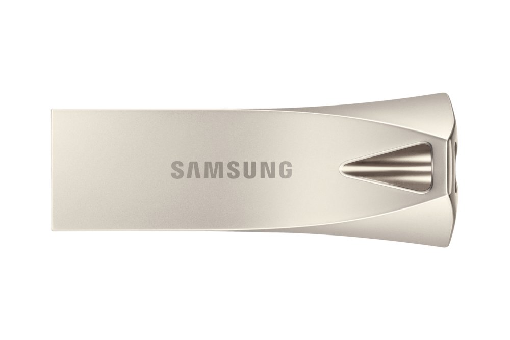Samsung Bar Plus | 256GB USB-A 3.2 Flash Drive | tot 400 MB/s lezen | tot 110 MB/s schrijven | Zilver