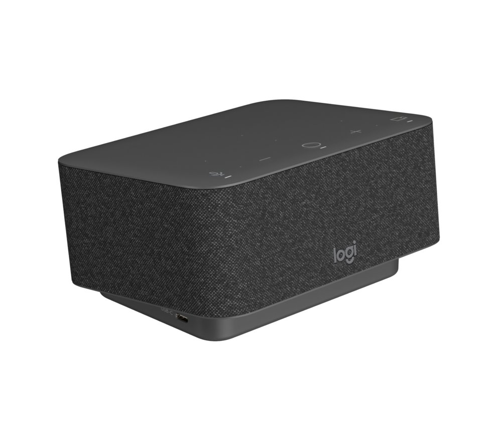 Logitech Logi Dock | Alles-in-één videovergadersysteem | Voor 1 persoon | USB & Bluetooth