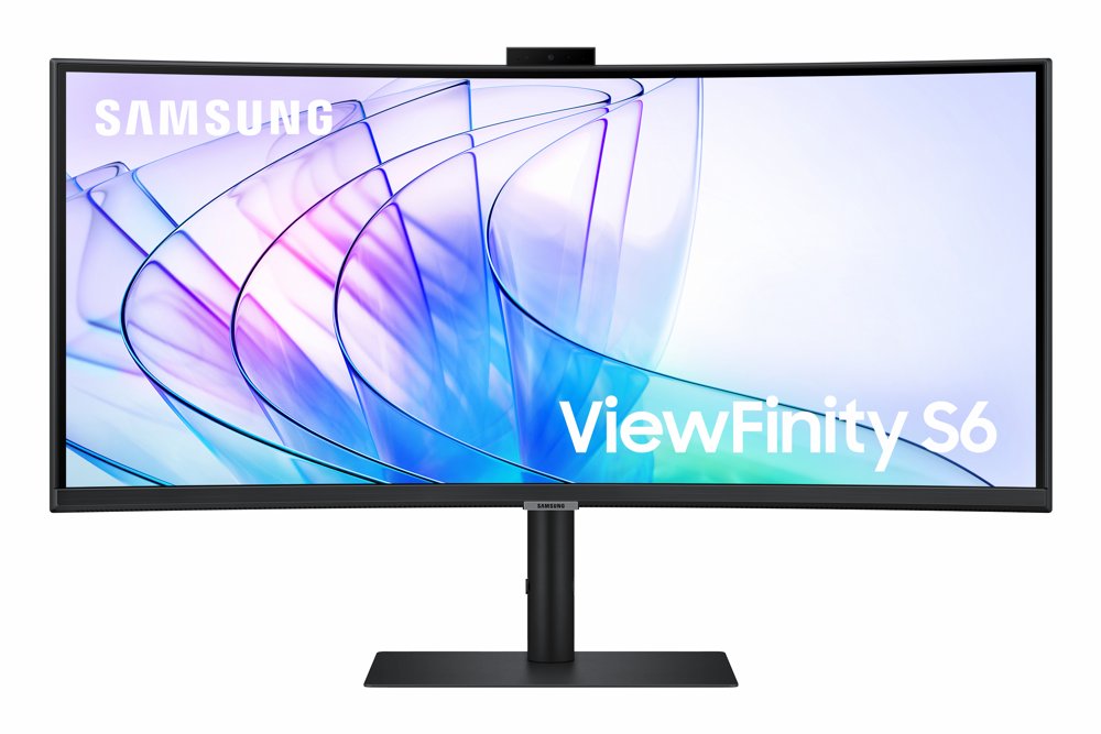Samsung ViewFinity S65VC 34" | 3440x1440 QHD VA | 100Hz | Windows Hello | Curved Ultrawide Monitor