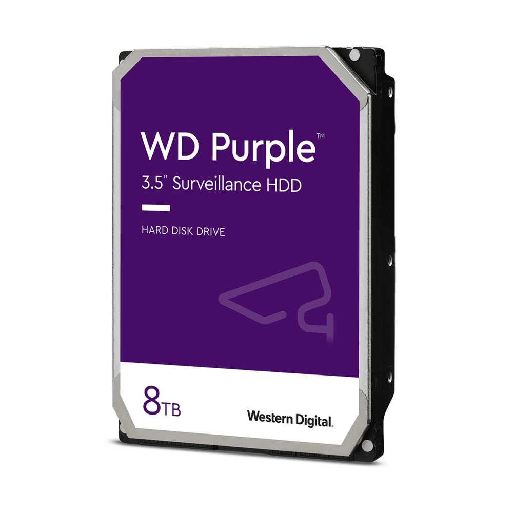 Western Digital Purple Surveillance HDD 3.5" | 8TB SATA III | 5640RPM