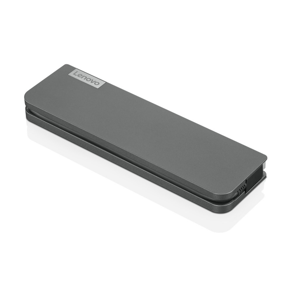 Lenovo USB-C Mini Dock | Bedraad | USB-C 3.2 Gen 1 | Grijs