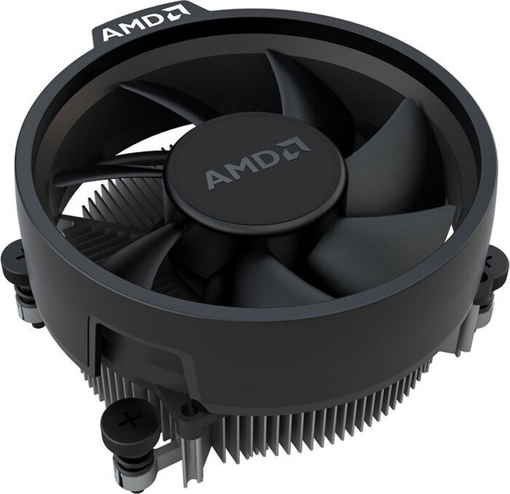 AMD Wraith Stealth | CPU Koeler | AM4 | 95mm Fan | 4 pins | Origineel AMD