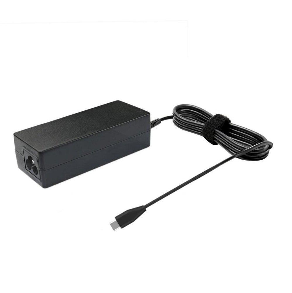 65W Universele Laptopadapter | Type-C / USB-C | Power Delivery | Compact ontwerp | Zwart