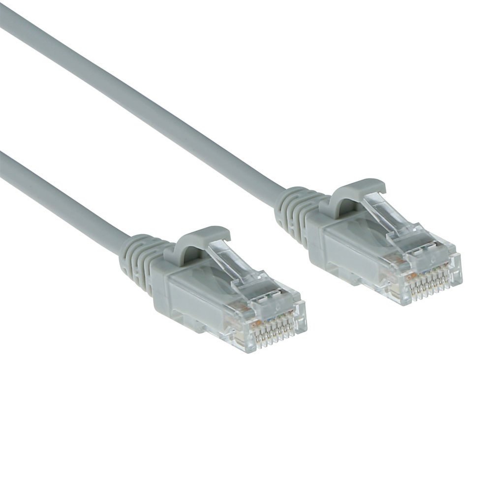 ACT netwerkkabel | Cat6 | U/UTP (UTP) | 0,5 m | Grijs | DC9000