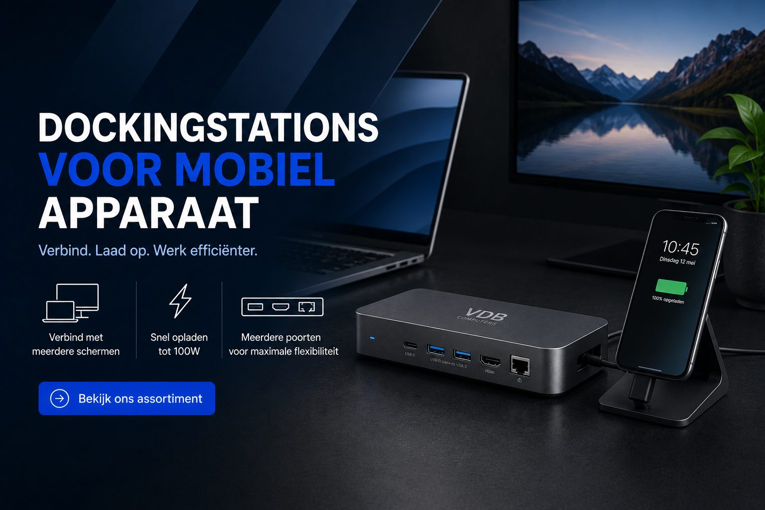 Dockingstations voor mobiel apparaat