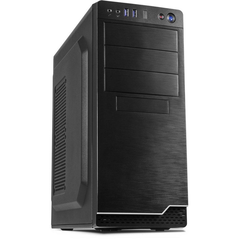 Inter-Tech IT-5916 | Midi Tower Case | 500 Watt Voeding | Zwart