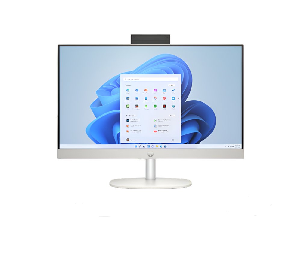 HP All-in-One 8J0T3EA | 23.8" Full HD IPS | Intel Core i3-N300 | 8GB RAM | 512GB SSD | Windows 11 Home | Zonder Toetsenbord en Muis