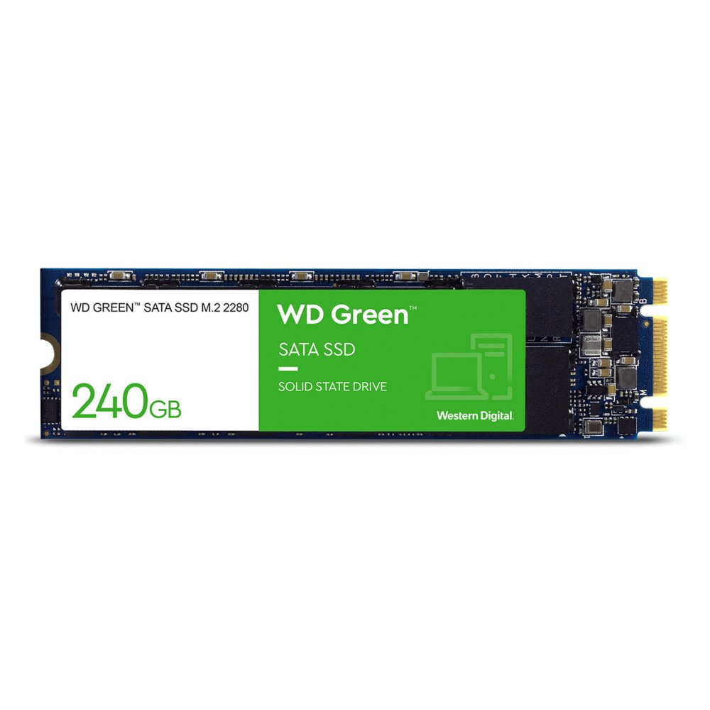 Western Digital Green | 240GB SATA SSD | M.2 | 545MB/s Lezen | 430MB/s Schrijven