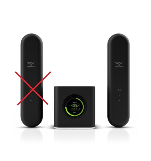 Out-of-Box/Refurbished - AmpliFi HD Gamers Edition - WiFi Router + 1 Mesh Point