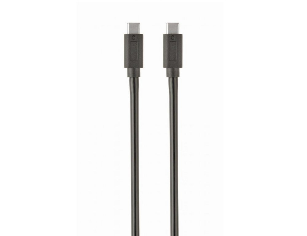 Gembird CCP-USB3.1-CMCM-1M | USB 3.2 Gen 1 | USB-C naar USB-C | 1m | Zwart