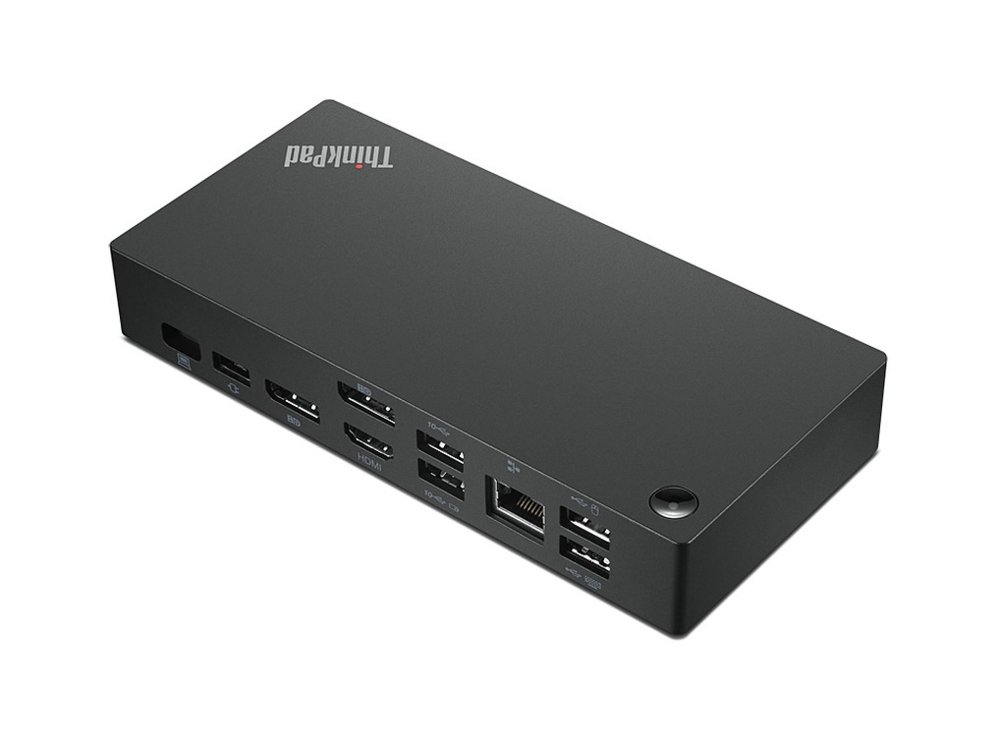 Lenovo Docking Station | USB-C | Zwart