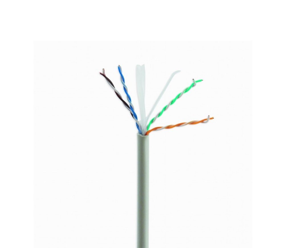 Gembird U/UTP Cat 6 Netwerkkabel | 100 m | Grijs