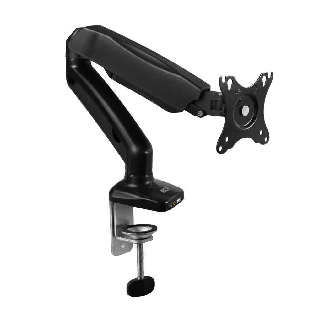 ACT AC8311 | Verstelbare Monitor-bureaubeugel | Tot 32" | Max 9kg | VESA 100x100 | 1 Monitor