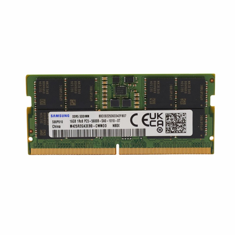 Samsung 16GB DDR5-5600 SO-DIMM Geheugen | M425R2GA3EB0 | PULLED