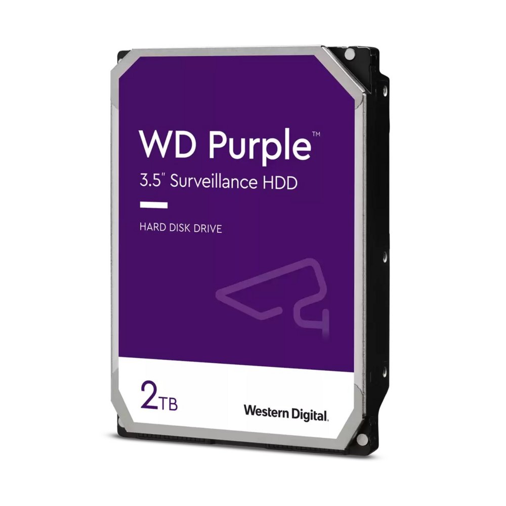 Western Digital Purple Surveillance HDD 3.5" | 2TB SATA III | 5400RPM