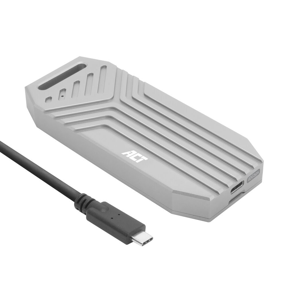 ACT USB 4.0 40 Gbit/s M.2 2280 NVMe | PCIe SSD Behuizing | Tool-Free