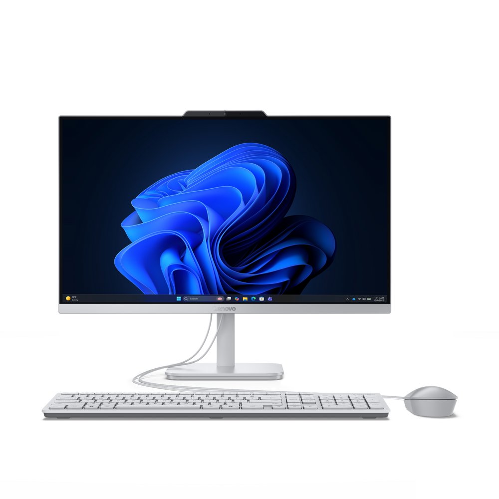 Lenovo A105 24 All-in-One | 23,8" Full HD IPS | AMD Ryzen 5 40 | 8GB DDR5 | 512GB SSD | Windows 11 Home | Cloud Grey